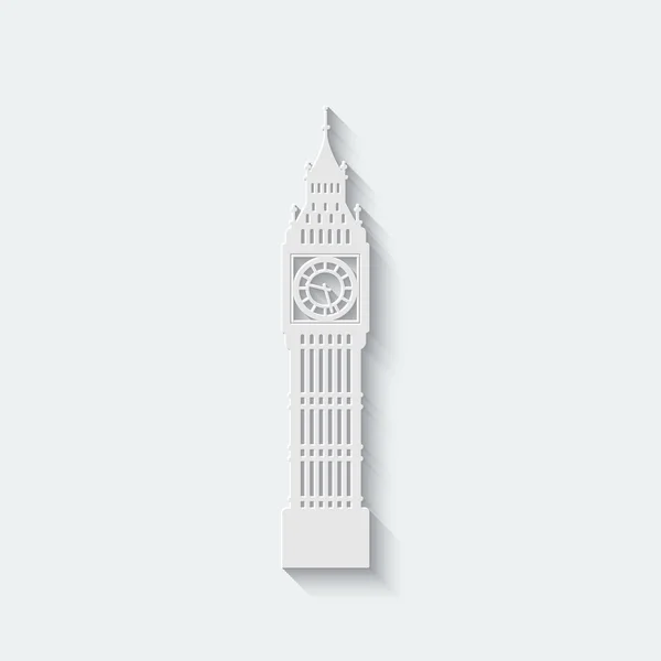Big Ben of London. — Stock Vector