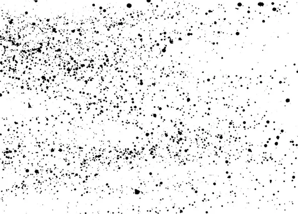 Pintura Salpicadura Negro Sobre Blanco Las Manchas Tinta Grunge Textura — Archivo Imágenes Vectoriales