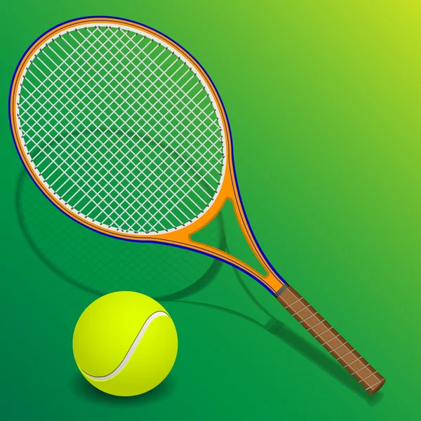 Tennisracket — Stock vektor