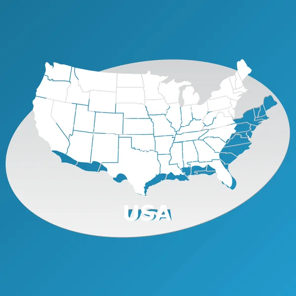 Map United State