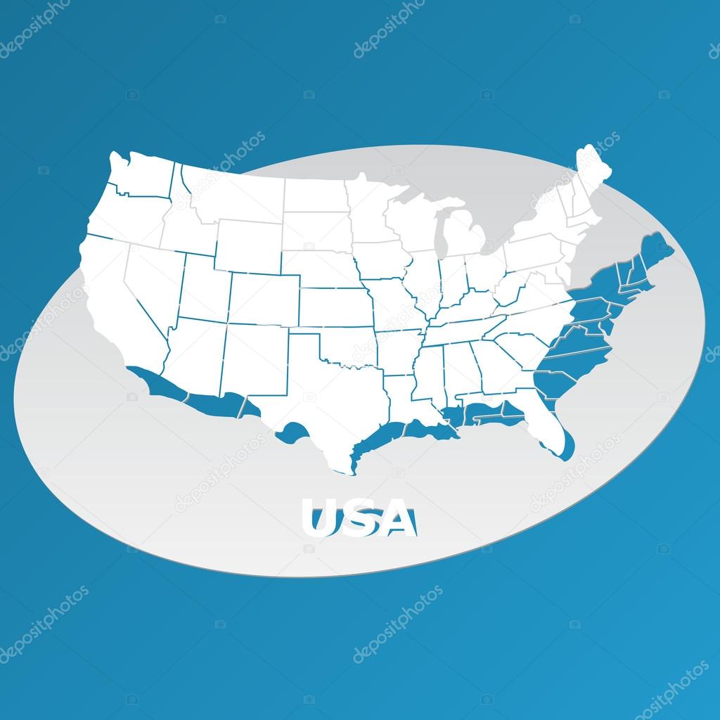 Map United State