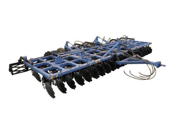 Disc Harrow, four-row — Stock Photo, Image