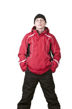 Kayak elbiseli adam