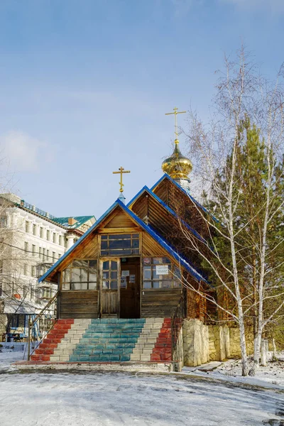 Orenburg Russland September 2020 Kapelle Der Muttergottes Von Tabyn Der — Stockfoto
