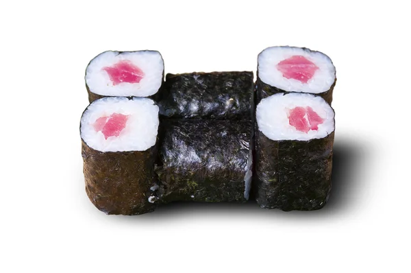 日本の寿司。白い背景の分離 — ストック写真