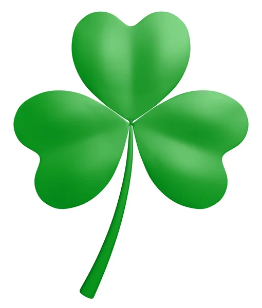Illustration of a threeleaf shamrock clover — Stock Photo © Balefire9