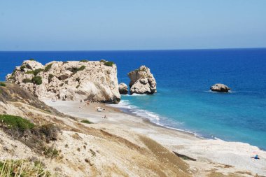 Okyanus zeminli dağ manzarası