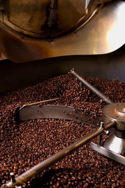 Proces prażenia kawy — Zdjęcie stockowe