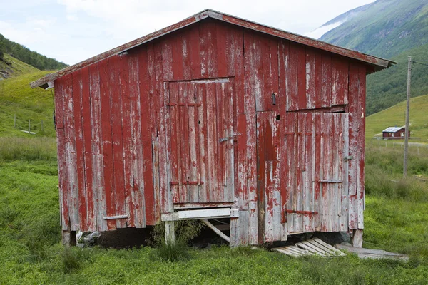 Old norwegian barn — Stock Photo, Image