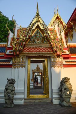 Tay mimari: Wat pho, Bangkok, Tayland