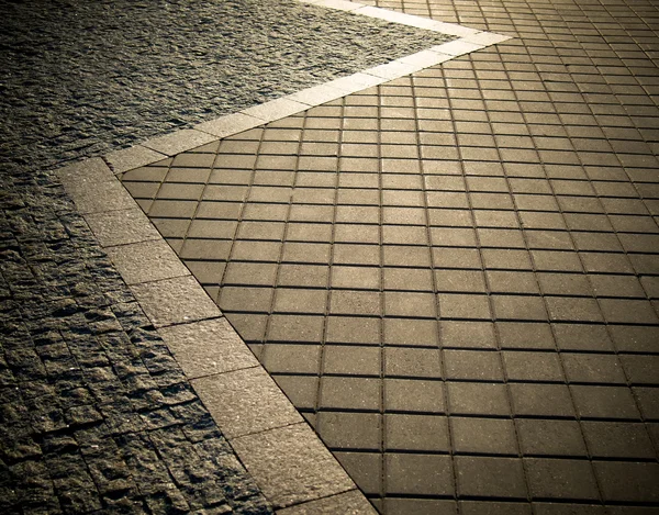 Kamenná ulice silniční textura — Stock fotografie