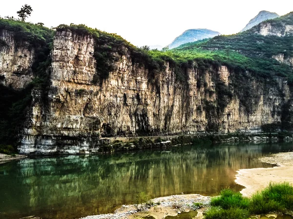 Hermoso paisaje de naturaleza única en el área de conservación de Shidu — Foto de Stock