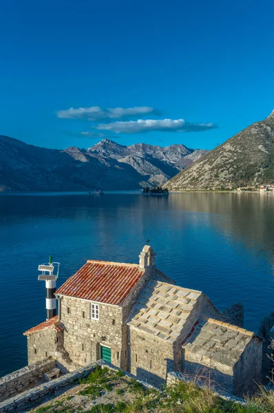 Igreja de Nossa Senhora dos Anjos, Verige, Kotor — Fotografia de Stock