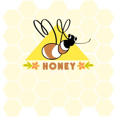 Arı ve bal peteği logosu, Temel CMYK