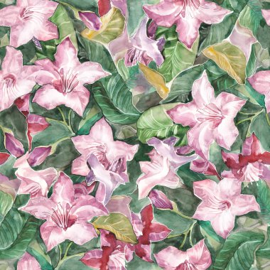 kır çiçekleri ile Seamless Modeli