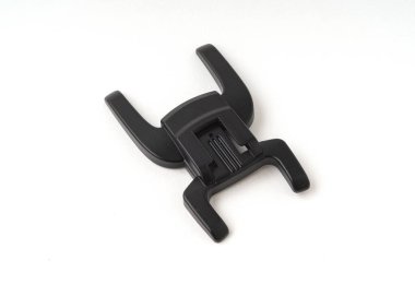 Evrensel dijital kamera flaş ayakkabı standı adaptör montajı beyaz arkaplanda izole.