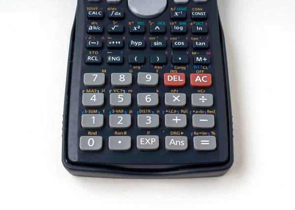 Scientific Calculator Isolated White Background — Stock Photo, Image