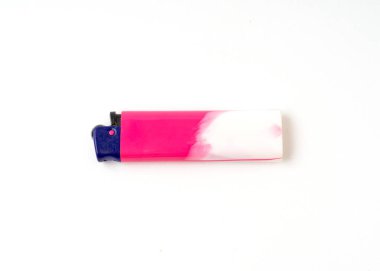 Arka planda izole edilmiş pembe renk.