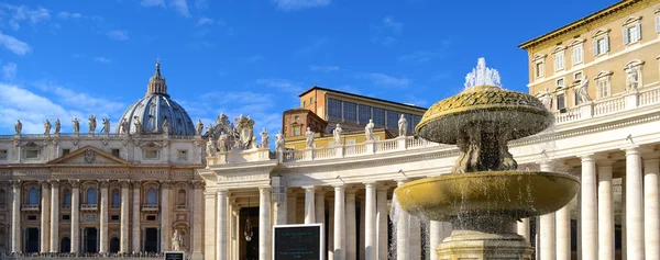 St. Peter "Square i Rom — Stockfoto