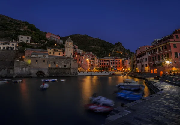 Vernazza by night — Stock Photo, Image