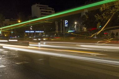 Palma de Mallorca trafikte gece