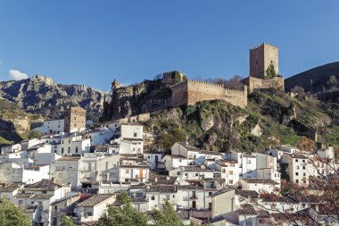 Cazorla Andalucia köyde. İspanya