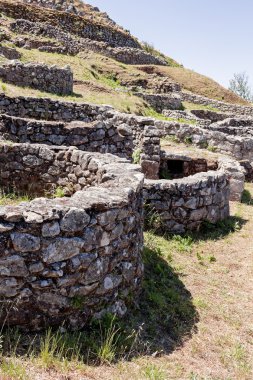 Pontevedra Kelt yerleşim. Galiçya. İspanya 