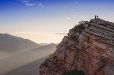 Gece Mount Garbi üzerinde. Valensiya topluluk