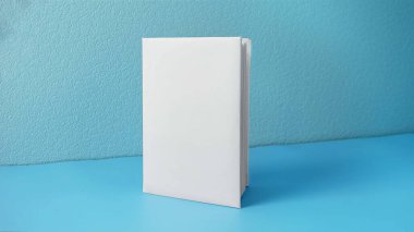 Kitap kapağı şablonu. Tasarım için boş kitap kapağı.