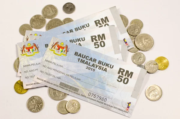 1Malaysia Book Voucher or Baucar Buku 1Malaysia (BB1M) — Stock Photo, Image