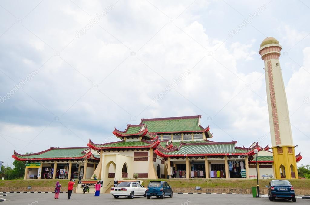 Mosque with chinese architecture