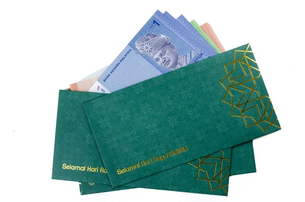 Duit raya isolated on white background — Stock Photo, Image