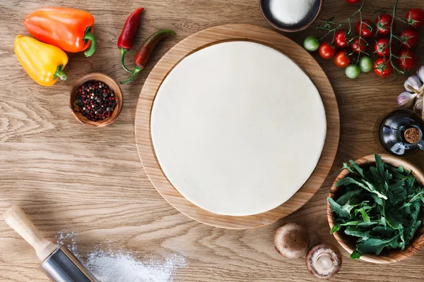 Pişirme pizza işlemi