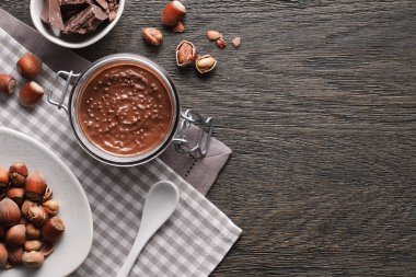 Spread fındık gıda arka plan