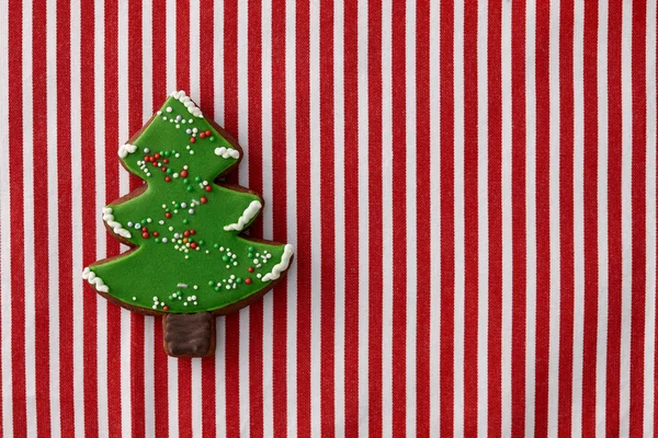 Biscotto di pan di zenzero albero di Natale — Foto Stock