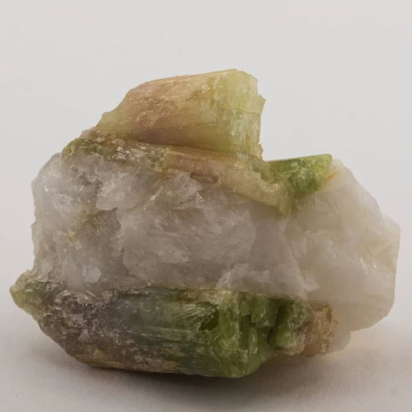 Coloured Tourmaline Mineral Sample — Stock Photo, Image