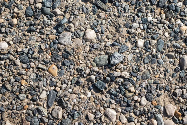 Rozrzucone Kamienie Jako Tło Teksturowane — Zdjęcie stockowe