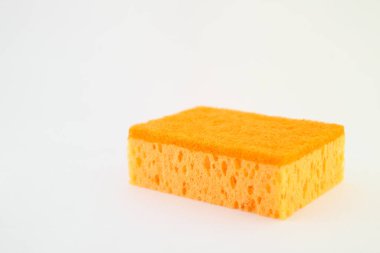 Masa süngeri sarısı. Bulaşık ve temizlik için sünger..