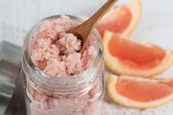 Spa salt scrub — Stock Photo, Image