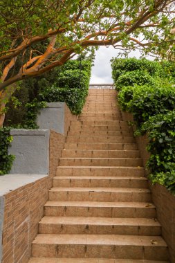 Merdiven taş ve fayans