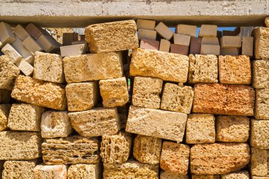 Coquina inşaat için doğal malzeme