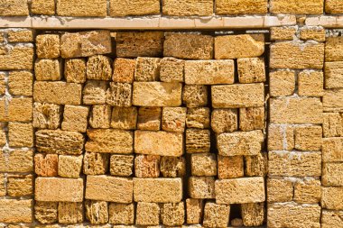 Coquina inşaat için doğal malzeme