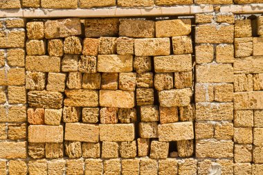 Coquina inşaat için doğal malzeme