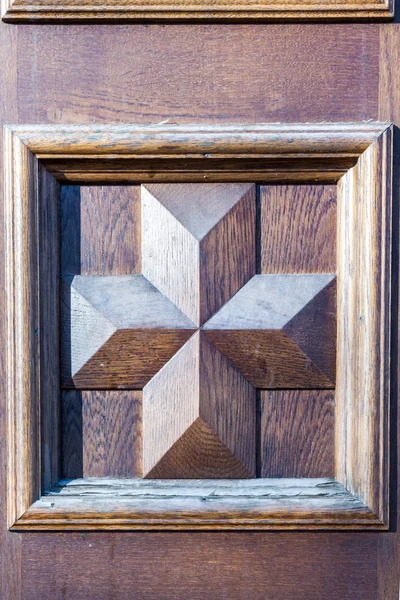 Porta de madeira — Fotografia de Stock