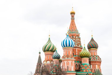 St. Kızıl Meydan 'daki Basil Katedrali.