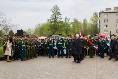 Açılması Stella ve çelenk memor döşeme