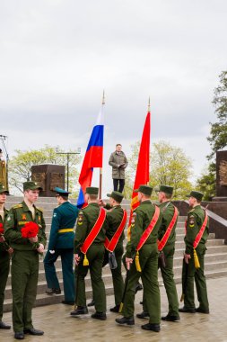 Açılması Stella ve çelenk memor döşeme