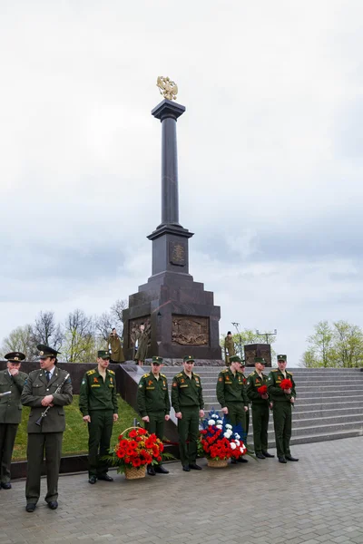 The opening of the Stella and the laying of wreaths at the memor — Stock Photo, Image