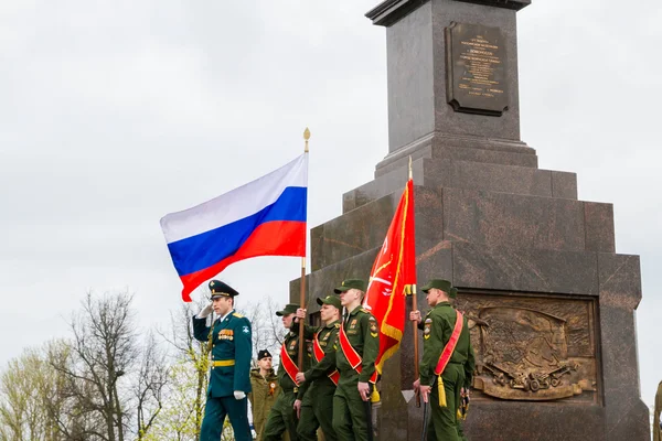 The opening of the Stella and the laying of wreaths at the memor — Stock Photo, Image