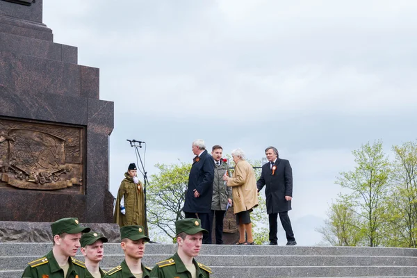 The opening of the Stella and the laying of wreaths at the memor — Stock Photo, Image